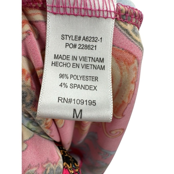 Julia by Love J Shirt Dress Womens Size M Button Up Versailles Cottagecore Artsy - Picture 10 of 11